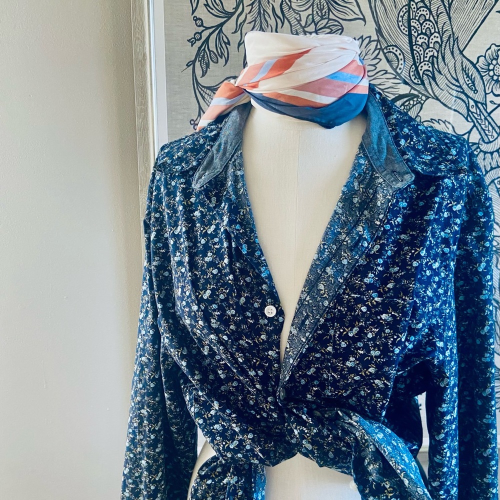 J.Crew Floral Shirt